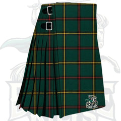 Marr Green Modern Tartan Kilt – Premium Authentic Clan Kilt