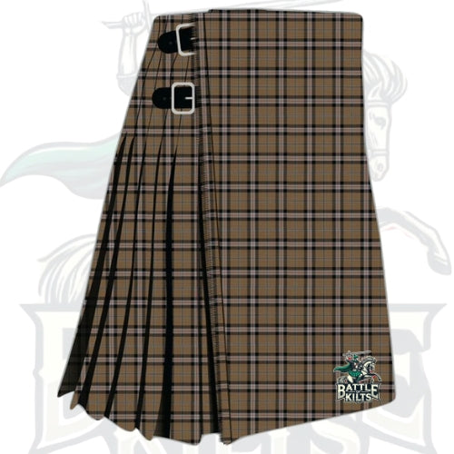 Merrick Camel Tartan Kilt – Premium Authentic Clan Kilt