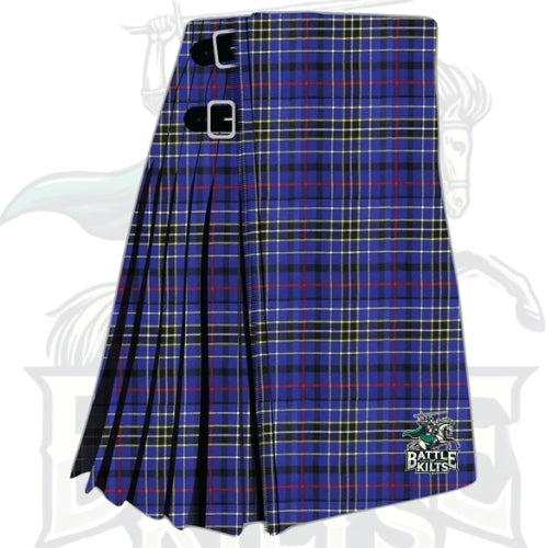 Modern Blue Tartan Kilt – Premium Authentic Scottish Kilt