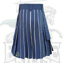 Blue Utility Kilt – Stylish & Functional Scottish Kilt