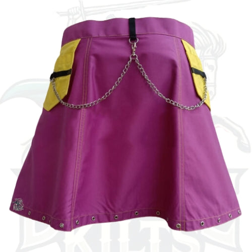 Purple Women’s Utility Kilt – Bold, Practical & Stylish