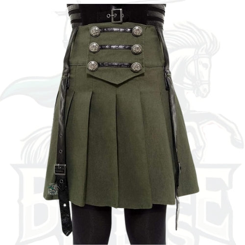Dark Academy  Pleated Mini Skirt – Chic & Trendy