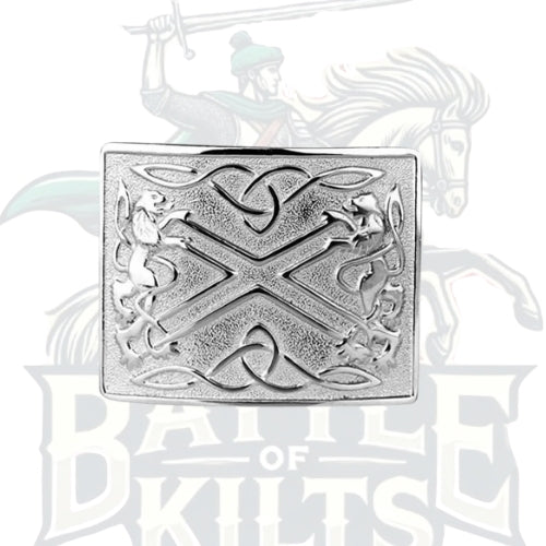 Silver Kilt Belt Buckle – Classic Highland Elegance