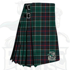 Leslie Green Modern Tartan Kilt | Scottish Clan Heritage
