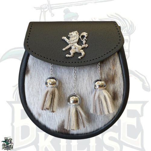 Grey Seal Semi-Dress Sporran – Premium Highland Accessory by BattleOfKilts