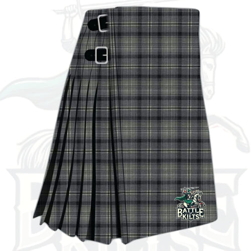 Hebridean Pewter Tartan Kilt – Pure Highland Strength