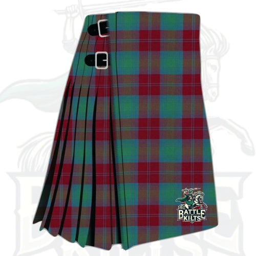 Lindsay Muted Tartan Kilt | Classic Scottish Clan Pride
