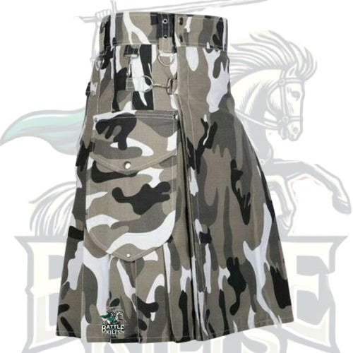 Urban Camouflage Kilt – Handmade Tactical