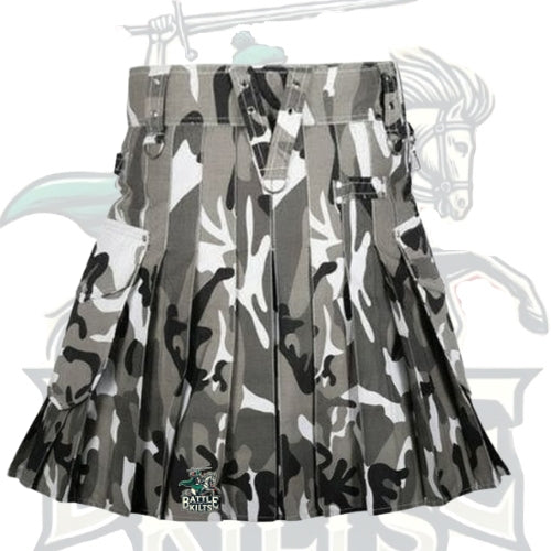 Urban Camouflage Kilt – Handmade Tactical
