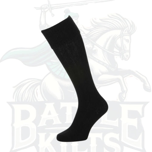Men’s Budget Hose – Black | Battle of Kilts