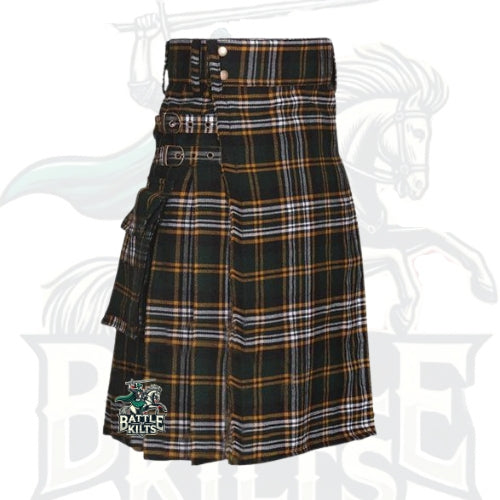 Battle of Kilts – Heritage of Ireland Tartan Utility Kilt