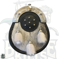 Dress Sporran – Grey Seal Targe by BattleOfKilts