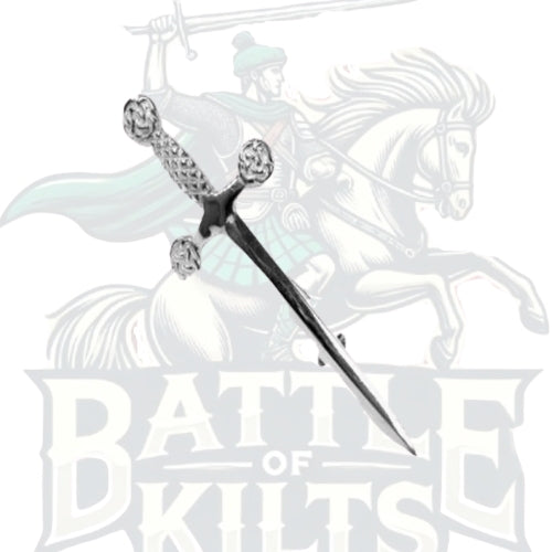Claymore Masonic Head Kilt Pin – Celtic Design | Battle of Kilts