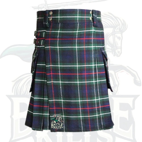 Battle of Kilts – Mackenzie Tartan Utility Kilt
