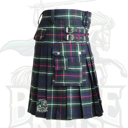 Battle of Kilts – Mackenzie Tartan Utility Kilt
