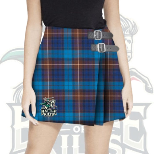 Women’s Buchanan Blue Tartan Kilt