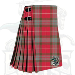 Fraser Red Weathered Tartan Kilt