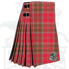 Grant Weathered Tartan Kilt – A Rugged Expression of Scottish Nobility