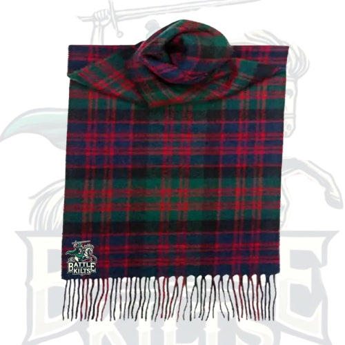 MacDonald Clan Modern Tartan Fly Plaid