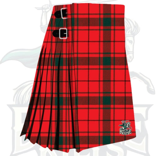 MacDonald of the Isles Red Modern Tartan Kilt – Premium Scottish Heritage Wear