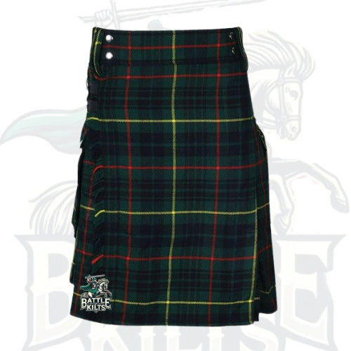 Battle of Kilts – Modern Hunting Stewart Tartan Utility Kilt