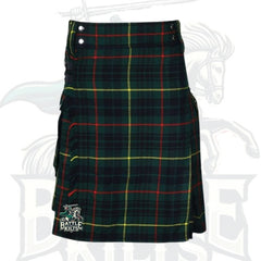 Battle of Kilts – Modern Hunting Stewart Tartan Utility Kilt