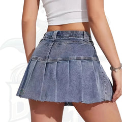 Ladies’ Denim Pleated Skirts and Princess Dresses