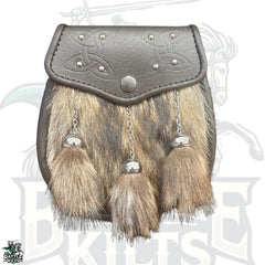 Semi Dress Sporran – Raccoon Skin | Premium Highland Accessory by BattleOfKilts