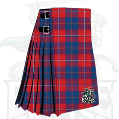 Galloway Red Modern Tartan Kilt – Bold Highland Heritage