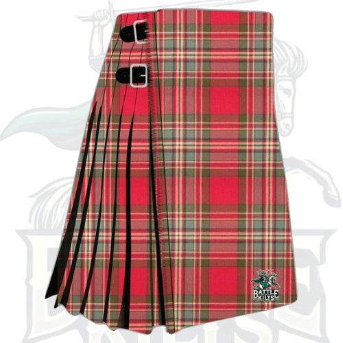 MacFarlane Clan Weathered Tartan Kilt – Authentic Scottish Heritage