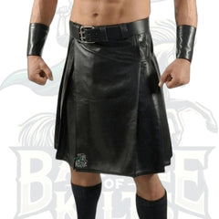 Genuine Leather Kilt – Stylish Latest Design Leather Cosplay Costume & Leather Warrior Kilt