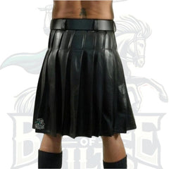 Genuine Leather Kilt – Stylish Latest Design Leather Cosplay Costume & Leather Warrior Kilt