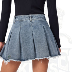 Raw Hem Mini Skirt – Trendy Casual Women’s Fashion