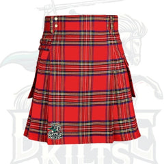 Battle of Kilts – Royal Stewart Tartan Utility Kilt