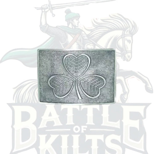 Celtic Flower Kilt Belt Buckle – Symbol of Beauty & Strength
