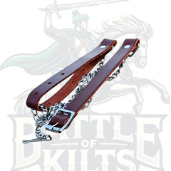 Traditional Men's Scottish Vintage Brown Kilt Sporran – Pin Lock Antique Sporran by BattleOfKilts