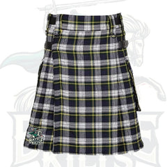 Battle of Kilts – Scottish Dress Gordon Tartan Utility Kilt for Men