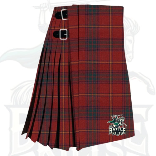 Galway County Ancient Premium Men’s Tartan Kilt – Authentic Irish Heritage