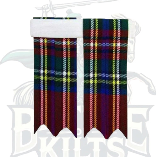Royal Stewart Tartan Flashes