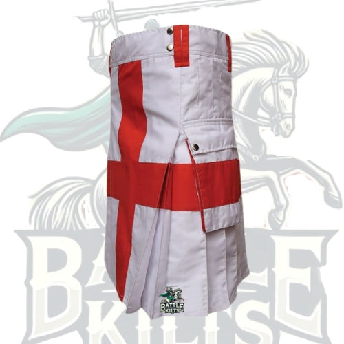 English Flag Kilt – Handmade Patriotic English Utility Kilt