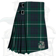 Hamilton Green Modern Tartan Kilt – A Noble Tribute to Scottish Heritage