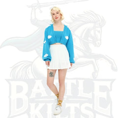 Go With the Flow” Skater Skirt – Playful, Chic & Flowy