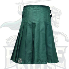 Green Kilt with Rough Edges – Rugged & Stylish Scottish Kilt
